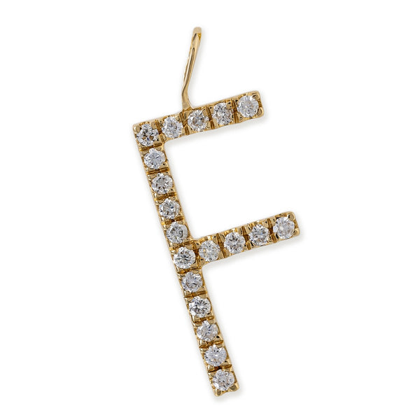 Diamond Initial Pendants