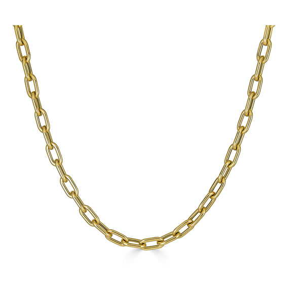 Rounded  Link Necklace
